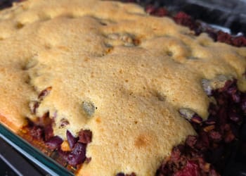 Layers of hearty chili topped with golden cornbread — a cozy family favorite in one dish.